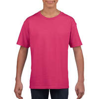 Gildan Csomag akciós póló (min. 5 db) Gyerek póló Gildan GIB64000 Softstyle Youth T-Shirt -M, Heliconia