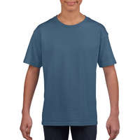 Gildan Csomag akciós póló (min. 5 db) Gyerek póló Gildan GIB64000 Softstyle Youth T-Shirt -M, Indigo Blue