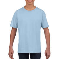 Gildan Csomag akciós póló (min. 5 db) Gyerek póló Gildan GIB64000 Softstyle Youth T-Shirt -M, Light Blue