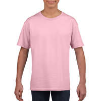 Gildan Csomag akciós póló (min. 5 db) Gyerek póló Gildan GIB64000 Softstyle Youth T-Shirt -L, Light Pink
