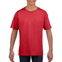 Gildan Csomag akciós póló (min. 5 db) Gyerek póló Gildan GIB64000 Softstyle Youth T-Shirt -XS, Red