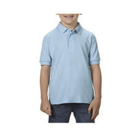 Gildan Gyerek galléros póló Gildan GIB72800 Dryblend Youth Double piqué polo Shirt -XL, Light Blue