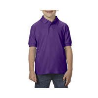 Gildan Gyerek galléros póló Gildan GIB72800 Dryblend Youth Double piqué polo Shirt -S, Purple