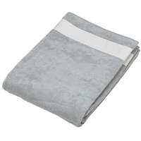 Kariban Uniszex törölköző Kariban KA118 Beach Towel -100X160, Light Grey/White