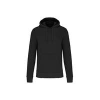 Kariban Férfi kapucnis pulóver Kariban KA4027 Men&#039;S Eco-Friendly Hooded Sweatshirt -L, Black
