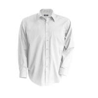 Kariban Férfi ing Kariban KA545 Jofrey > Long-Sleeved Shirt -5XL, White