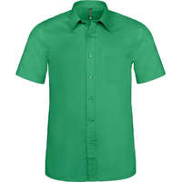 Kariban Férfi ing Kariban KA551 Ace - Short-Sleeved Shirt -2XL, Kelly Green