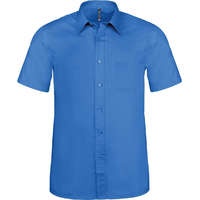 Kariban Férfi ing Kariban KA551 Ace - Short-Sleeved Shirt -5XL, Light Royal Blue