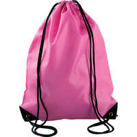 Kimood Uniszex hátizsák Kimood KI0104 Drawstring Backpack -Egy méret, Fluorescent Fuchsia