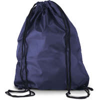 Kimood Uniszex hátizsák Kimood KI0104 Drawstring Backpack -Egy méret, Patriot Blue