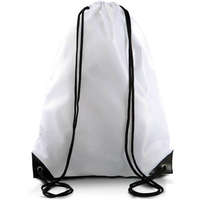 Kimood Uniszex hátizsák Kimood KI0104 Drawstring Backpack -Egy méret, Reflex Blue/White/French Red