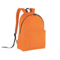 Kimood Uniszex hátizsák Kimood KI0130 Classic Backpack -Egy méret, Orange/Black/Dark Grey