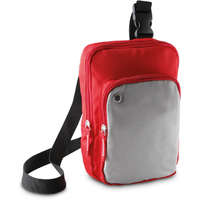 Kimood Uniszex táska Kimood KI0301 Shoulder Bag -Egy méret, Red/Light Grey