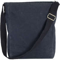 Kimood Uniszex táska Kimood KI0351 Cotton Canvas Shoulder Bag -Egy méret, Washed Blue Titanium