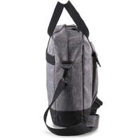 Kimood Uniszex táska Kimood KI0427 Laptop Bag -Egy méret, Grey Twill/Black