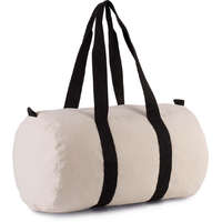 Kimood Uniszex táska Kimood KI0632 Cotton Canvas Hold-All Bag -Egy méret, Grey/Black