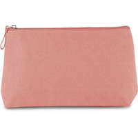 Kimood Uniszex táska Kimood KI0727 Cotton Canvas Toiletry Bag -Egy méret, Dusty Pink