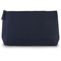Kimood Uniszex táska Kimood KI0727 Cotton Canvas Toiletry Bag -Egy méret, Midnight Blue