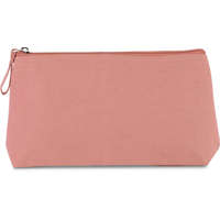 Kimood Uniszex táska Kimood KI0728 Cotton Canvas Toiletry Bag -Egy méret, Dusty Pink