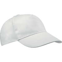 K-UP Uniszex sapka K-UP KP116 Cotton Cap - 5 panels -Egy méret, White