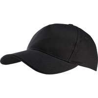 K-UP Uniszex sapka K-UP KP124 Sandwich peak Cap - 5 panels -Egy méret, Black/Orange