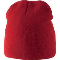 K-UP Uniszex sapka K-UP KP518 Fleece Lined Beanie -Egy méret, Red