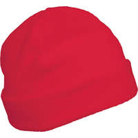 K-UP Uniszex sapka K-UP KP877 Fleece Hat -55, Red