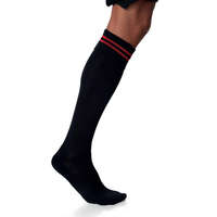 Proact Uniszex zokni Proact PA015 Striped Sports Socks -27/30, Sun Orange/Black