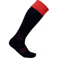 Proact Uniszex zokni Proact PA0300 Two-Tone Sports Socks -27/30, Black/Sporty Red