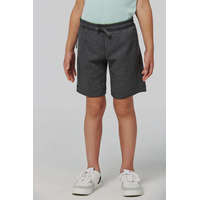 Proact Gyerek rövid nadrág Proact PA1023 Kid&#039;S Fleece Multisport Bermuda Shorts -10/12, Black