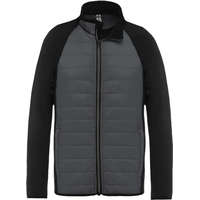 Proact Férfi kabát Proact PA233 Dual-Fabric Sports Jacket -XL, Sporty Grey/Black