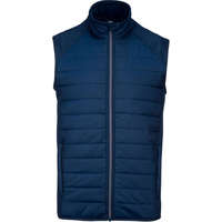 Proact Uniszex kabát Proact PA235 Dual-Fabric Sleeveless Sports Jacket -XL, Sporty Navy/Sporty Navy