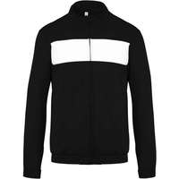 Proact Uniszex Proact PA347 Adult Tracksuit Top -4XL, Black/White