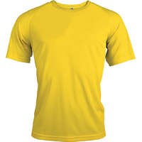 Proact Férfi póló Proact PA438 Men&#039;S Short-Sleeved Sports T-Shirt -XL, True Yellow