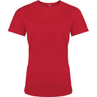 Proact Női póló Proact PA439 Ladies&#039; Short-Sleeved Sports T-Shirt -XL, Red