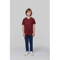 Proact Gyerek póló Proact PA445 Kids&#039; Short Sleeved Sports T-Shirt -10/12, Wine