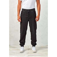 Premier Uniszex nadrág Premier PR556 Artisan&#039; Chef&#039;S Jogging Trousers -L, Black Denim