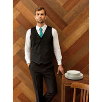 Premier Férfi Premier PR620 Men’S Hospitality Waistcoat -2XL, Burgundy