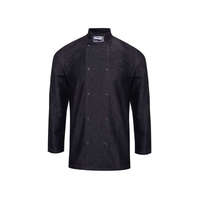Premier Uniszex kabát Premier PR660 Chef&#039;S Denim Jacket -3XL, Black Denim