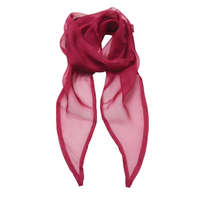Premier Női sál Premier PR740 Colours Collection&#039; plain Chiffon Scarf -Egy méret, Hot Pink
