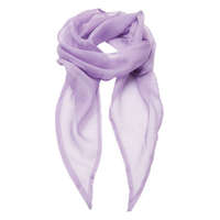 Premier Női sál Premier PR740 Colours Collection&#039; plain Chiffon Scarf -Egy méret, Lilac