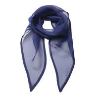 Premier Női sál Premier PR740 Colours Collection&#039; plain Chiffon Scarf -Egy méret, Marine Blue