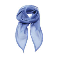 Premier Női sál Premier PR740 Colours Collection&#039; plain Chiffon Scarf -Egy méret, Mid Blue