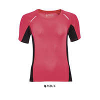 SOL&#039;S Női póló SOL&#039;S SO01415 Sol&#039;S Sydney Women - Short Sleeve Running T-Shirt -XS, Neon Coral