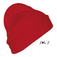 SOL&#039;S Uniszex sapka SOL&#039;S SO01664 Sol&#039;S pittsburgh - Solid-Colour Beanie With Cuffed Design -Egy méret, Red