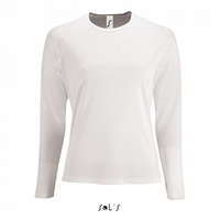 SOL&#039;S Női póló SOL&#039;S SO02072 Sol&#039;S Sporty Lsl Women - Long Sleeve Sports T-Shirt -2XL, White