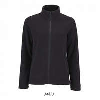 SOL&#039;S Női kabát SOL&#039;S SO02094 Sol&#039;S norman Women - plain Fleece Jacket -M, Black