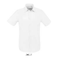 SOL&#039;S Férfi ing SOL&#039;S SO02921 Sol&#039;S Brisbane Fit - Short Sleeve Oxford Men&#039;S Shirt -3XL, White