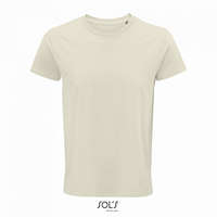 SOL&#039;S Férfi póló SOL&#039;S SO03582 Sol&#039;S Crusader Men - Round-neck Fitted Jersey T-Shirt -S, Natural