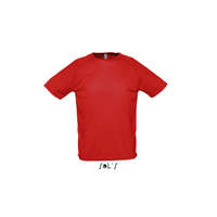 SOL&#039;S Férfi póló SOL&#039;S SO11939 Sol&#039;S Sporty - Raglan Sleeved T-Shirt -XL, Red